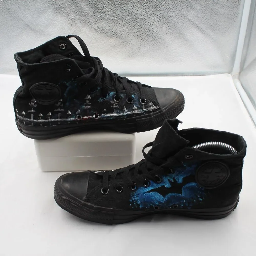 Converse Chuck Taylor All Star Hi DC Comics Batman vs Joker Size 7 Men High Top